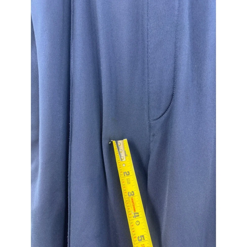 Y2K Adidas‎ Mens Navy Blue 3-Stripe Tracksuit Set Jacket Pants Size L 2005